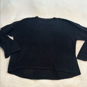 Black Knit Sweater